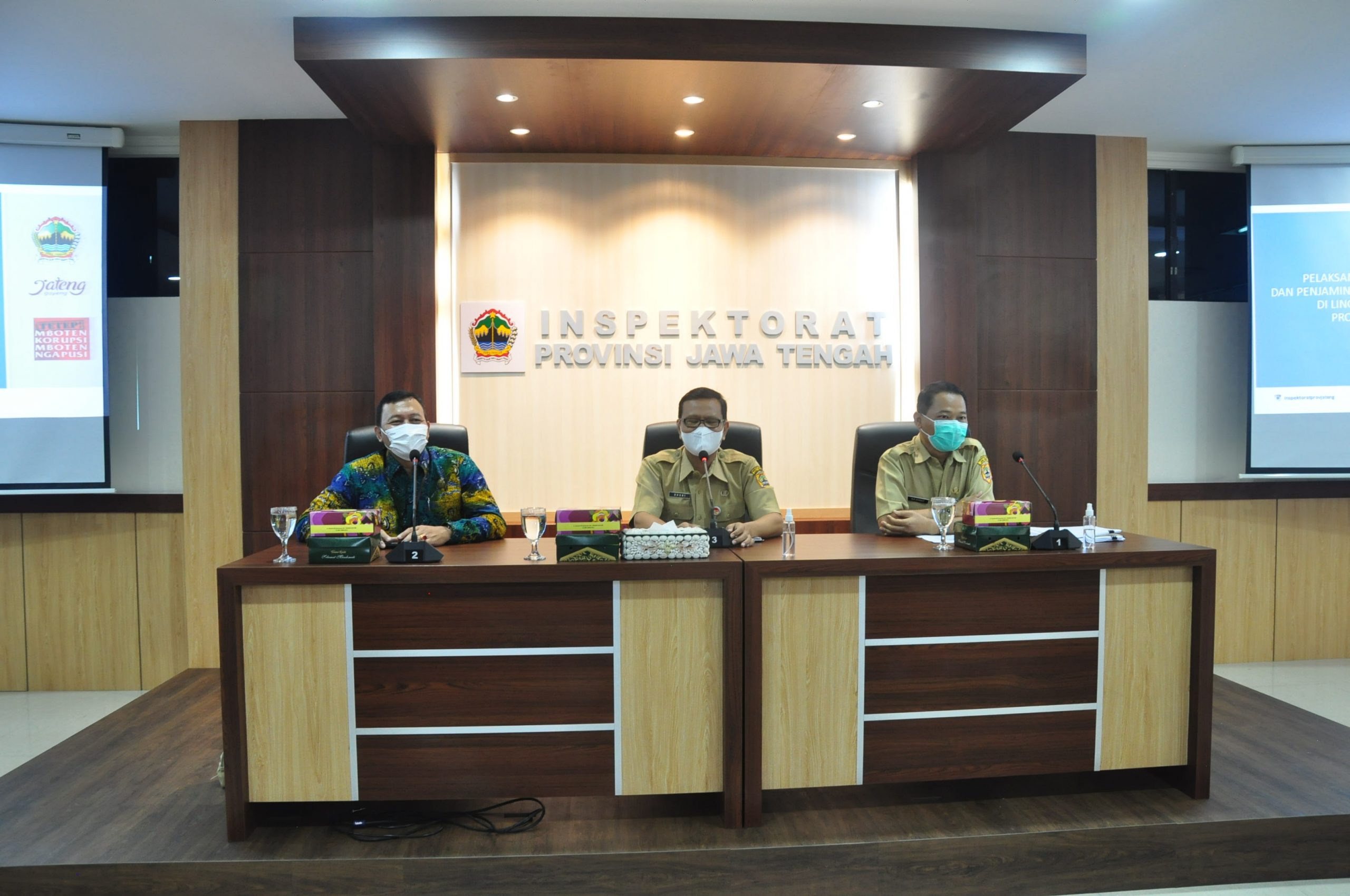 Kunjungan kerja ke Inspektorat Jawa Tengah