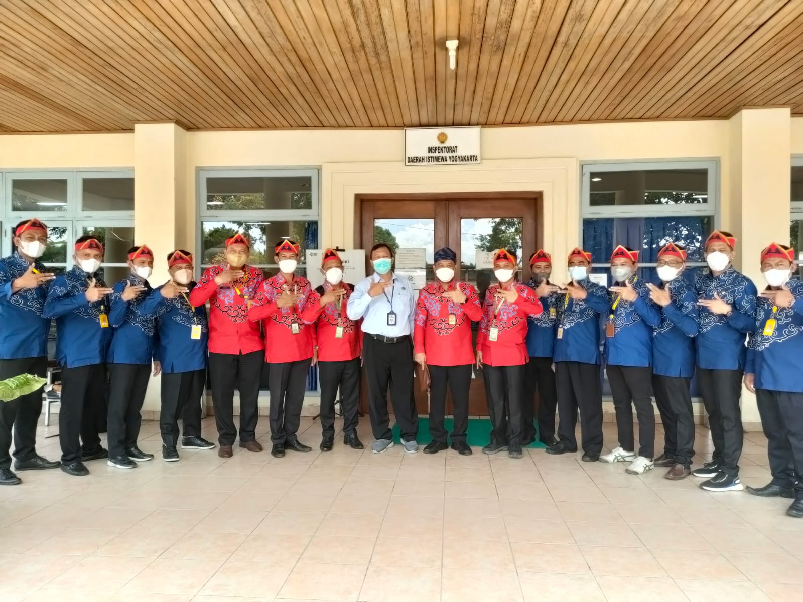Kunjungan Inspektorat Kota Kendari Provinsi Sulawesi Utara